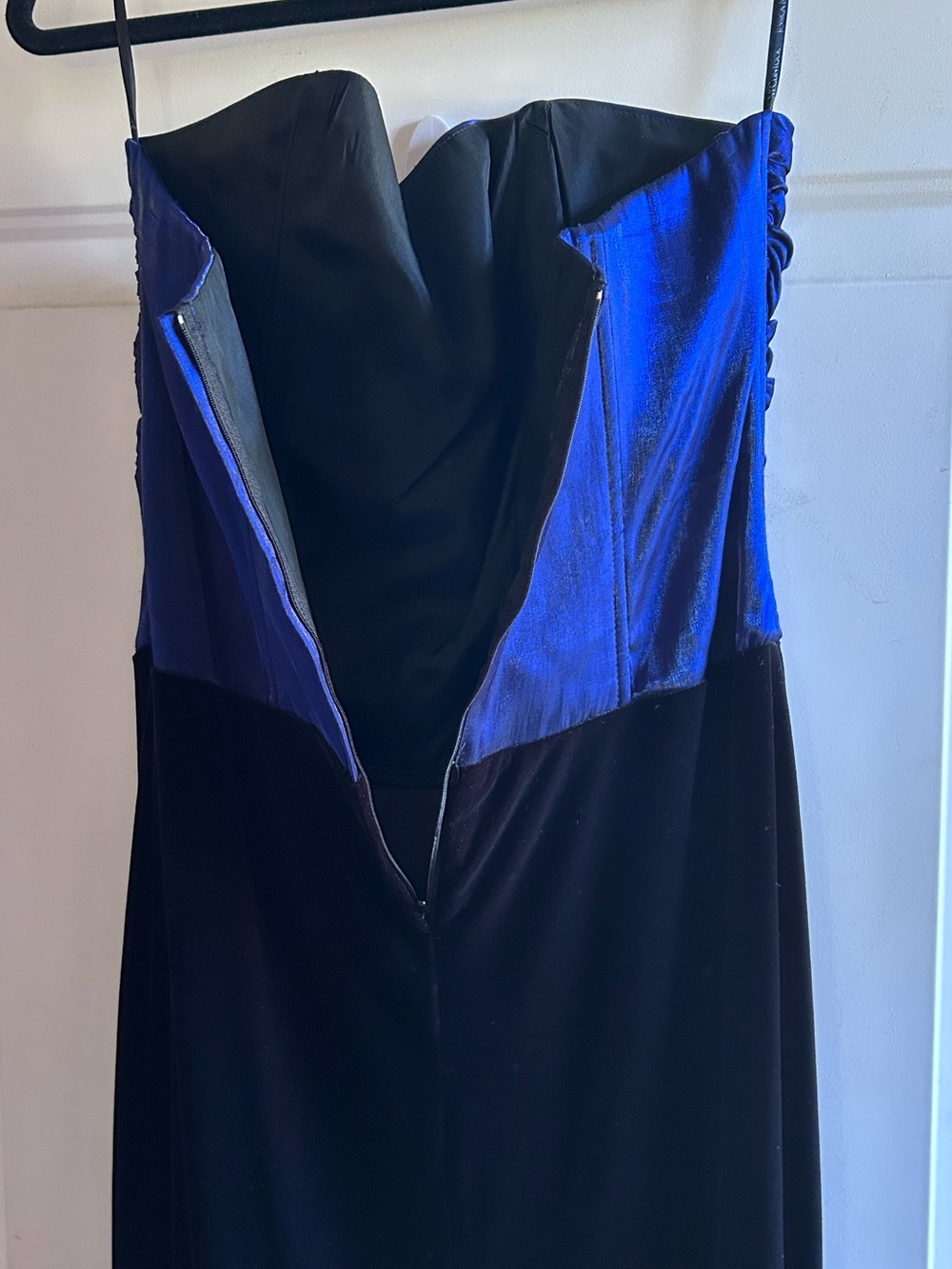 Jessica McClintock for Gunne Sax Evening Gown Size Vintage 1990s Y2K glam dark - Picture 10 of 15